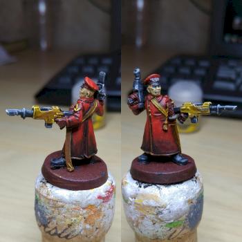 Good guy / crimson comissar by svinjaxz