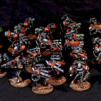 Black templars devastators squad by Gruumsh