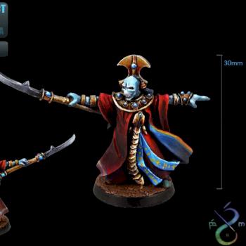 Tau Ethereal with Honour Blade (FOR SALE) by BerenMiniaturasStudio