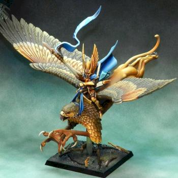 Isle of Blood - High Elf Prince on Griffin by Umbra Draconis