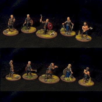 Saga - Vikings TV Series Characters by DrumAndBass