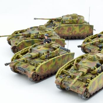 Panzer IVH Platoon by MoW