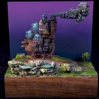 Howl's Moving Castle by modelart_sp