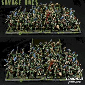 Savage orc boyz by Gruumsh