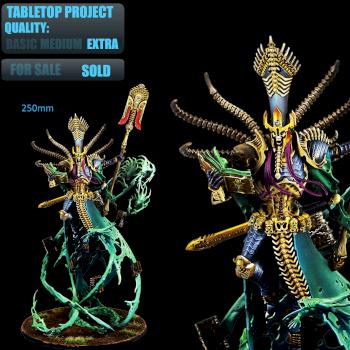New BIG BIG tabletop commission work, for Age Of Sigmar, Nagash!! soon, 360º Video ;) by BerenMiniaturasStudio