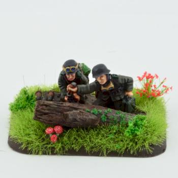 Panzer Grenadiers Mortar Team by MoW