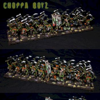 Orc choppa boyz by Gruumsh