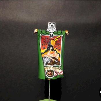 Dark Angels Deathwing Command Squad banner by Mens Paints Studio