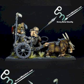 Beastmen Tuskgor Chariot by perfectminiaturecom
