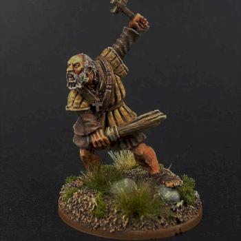 28mm Saga - Priest - Celtic Priest by avalonindustries2040