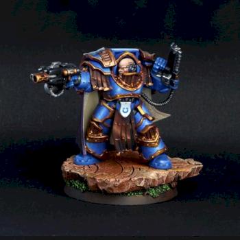 Horus Heresy Captan Aethon Ultramarine by kitsune888