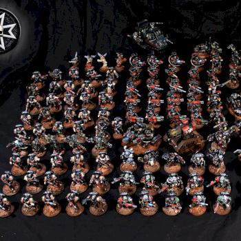 Black templars army by Gruumsh