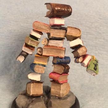 Book Golem (from Black Cat bases) by Byteknight