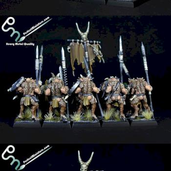 Beastmen Ungor Herd by perfectminiaturecom