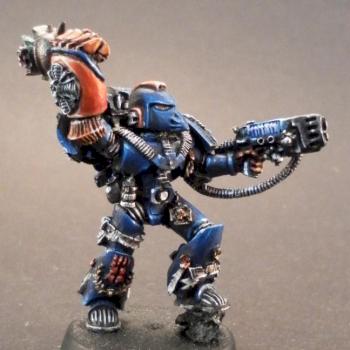 25th Anniversary Crimson Fists Captain by AnnaChristine