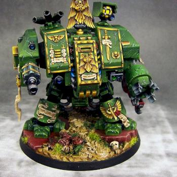 Dark Angels Dreadnought by lovall