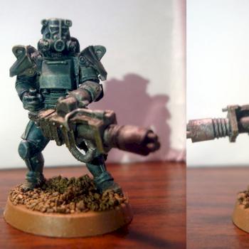 Fallout T-51b armour by Poehavshy