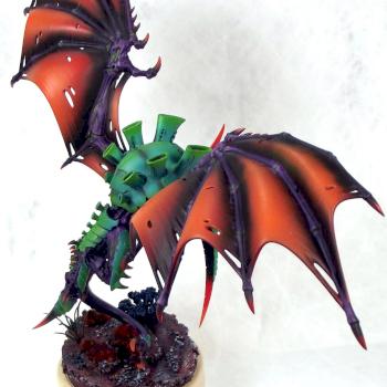 Swooping hive tyrant by Artiviks