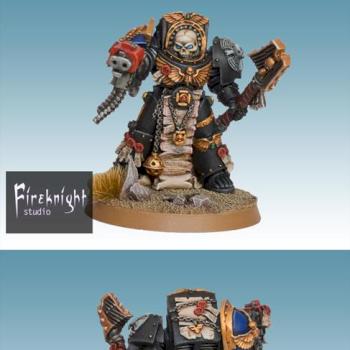 SPACE MARINES TERMINATOR CHAPLAIN by Fireknight