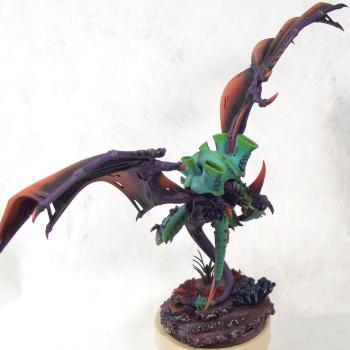 Swooping hive tyrant by Artiviks
