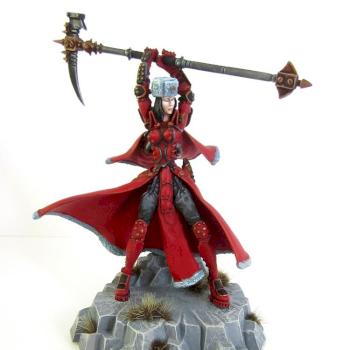 Kommander Sorscha Kratikoff (WARMACHINE Khador Warcaster) by s0rice