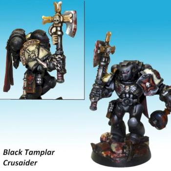 Black Templar Crusader by Lord Dein