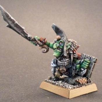 Warhammer Goblin Warboss by AnnaChristine