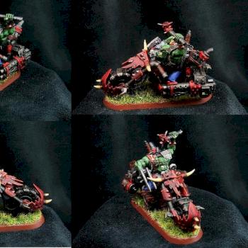 Ork Biker I by tedkoob