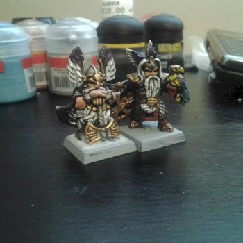 Two Dwarf Lords by largefather