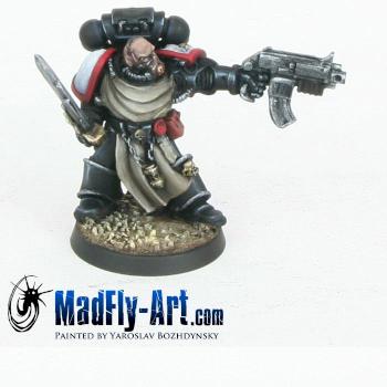 Black Templars Captain Draco by MadFlyArtStudio