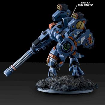 XV105 Tsunami Battlesuit (Riptide Variant) by AgentArrow