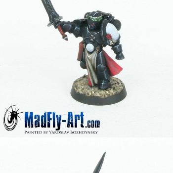 Black Templars Emperor's Champion by MadFlyArtStudio