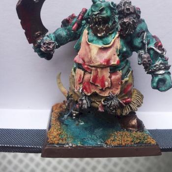 Ogre Kingdoms Slaughtermaster / Butcher by yann54280