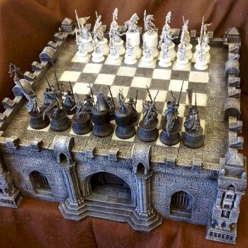 Gothic chess set by ojoj