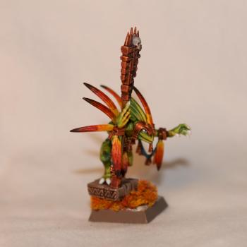 Lizardmen Skink Priest by Gargantuan