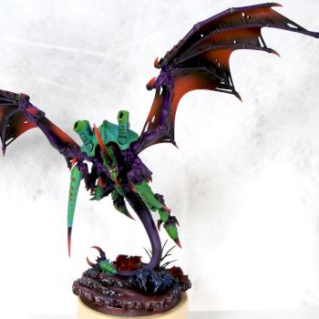 Swooping hive tyrant by Artiviks