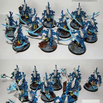 Eldar Alaitoc Wraithblades / Wraithguard by Munigrot