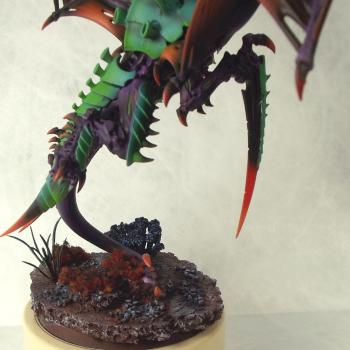 Swooping hive tyrant by Artiviks