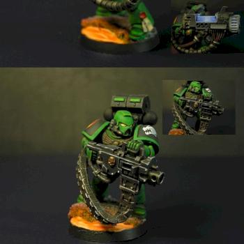 Space Marine Devastator Squad by hsh521