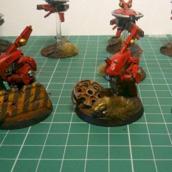 Tau Sniper Drone Team 2 by fenrirfrozen