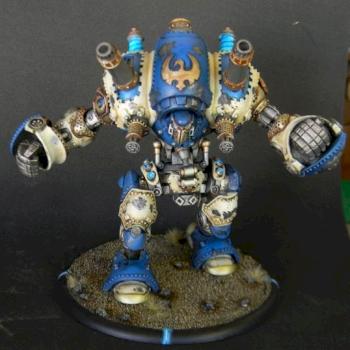 Cygnar Stormwall Collosal by icleadpeople