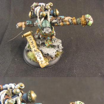 Hoarluk Doomshaper Shaman of the Gnarls by BlueBlitz