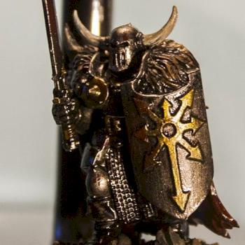 Chaos warrior, mini blister, platic/noglue version by Jawsofhana