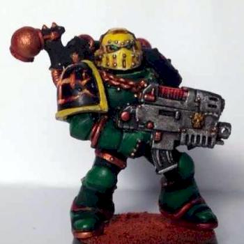 Salamander's sternguard by Brother Kadmaeus