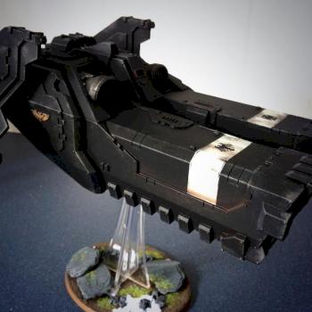Raven Guard Caestus Assault Ram by ncrift
