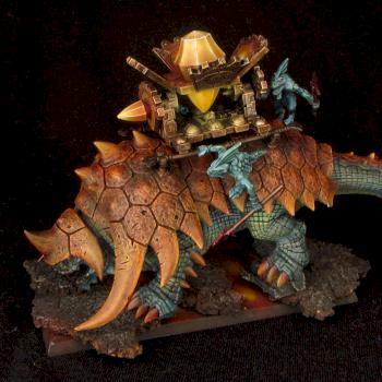 Lizardmen Bastiladon by medows