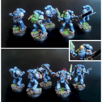Space Marines Combat Squad by Maximus psg