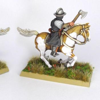 another Fireforge Mounted Sergeant as generic Fantasy Knight by Noggin