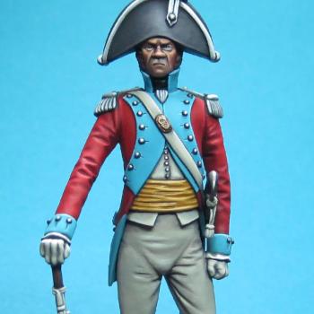 Officer. Hanover Line Infantry. 1802. 75mm by NickD