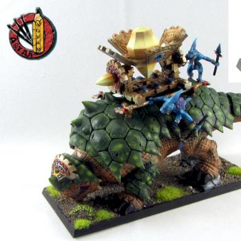 Lizardmen Bastiladon by agyar